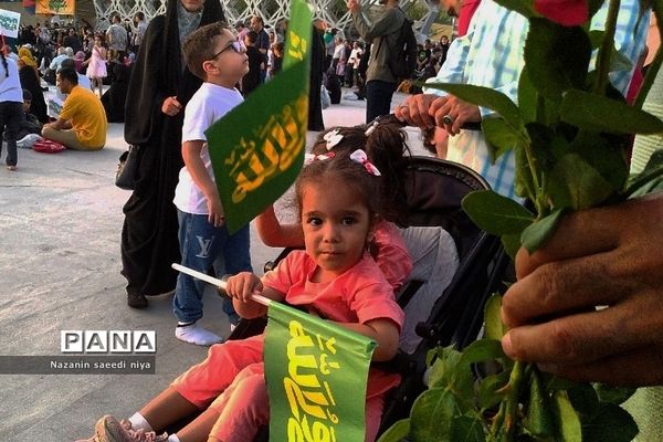 جشن مهمانی ده کیلومتری غدیر در شهر تهران