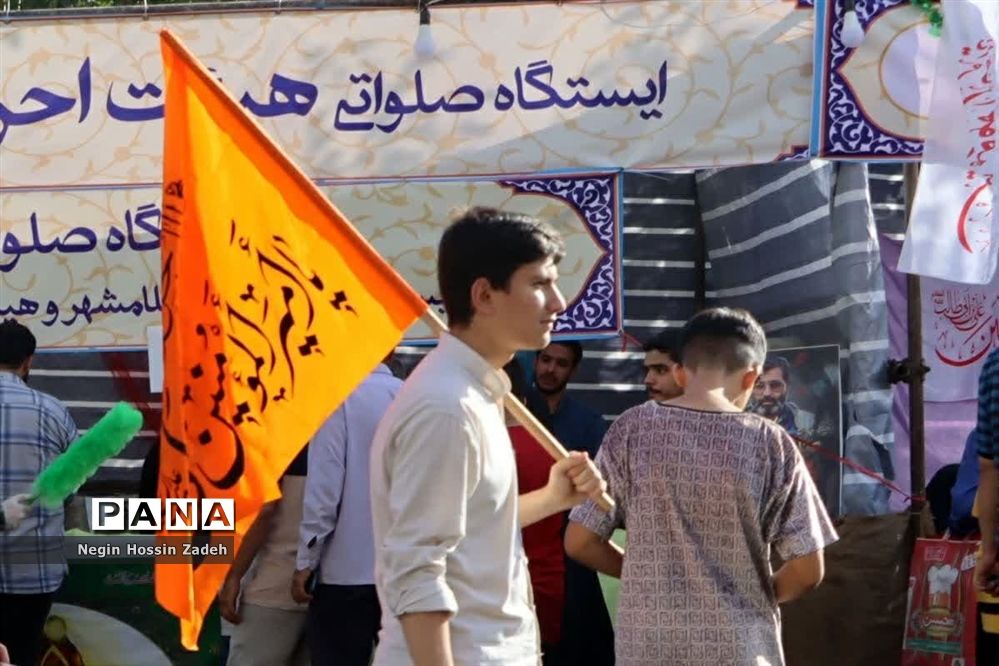جشن بزرگ دو کیلومتری عید سعید غدیرخم در شهرستان اسلامشهر