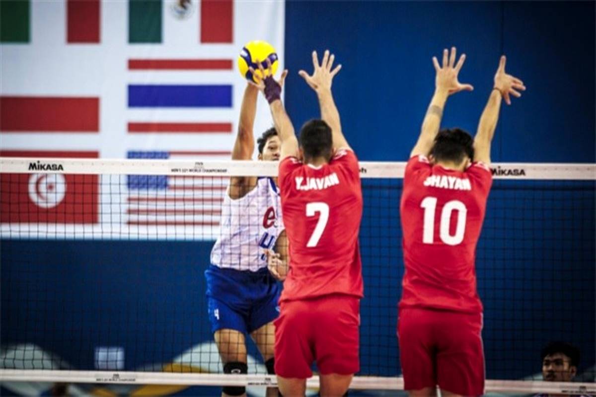 والیبال قهرمانی جوانان جهان؛ ایران امروز به مصاف تونس می‌رود