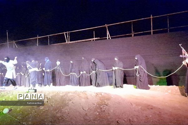 اجرای نمایش بازسازی‌ واقعه غدیر به م غدیرخم در شهرستان فیروزکوه