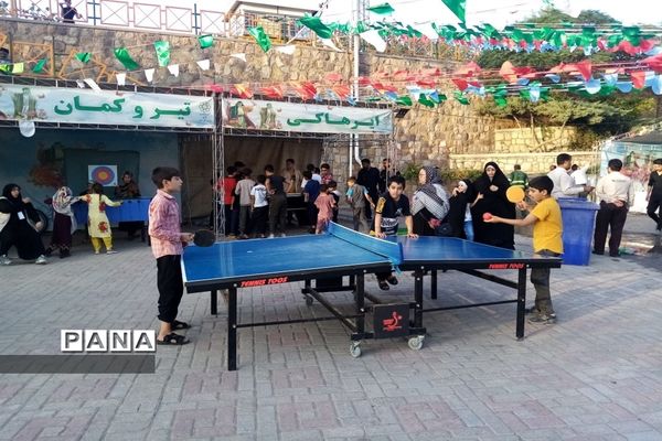 برگزاری جشن باشکوه غدیر و برپایی غرفه در بوستان وحدت