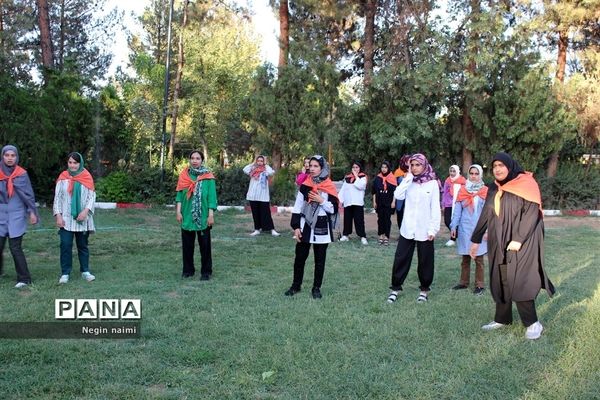 حضور پرشور دانش‌آموزان زیارت‌‌اولی استان کرمانشاه در اردوگاه ثامن‌الحجج مشهد