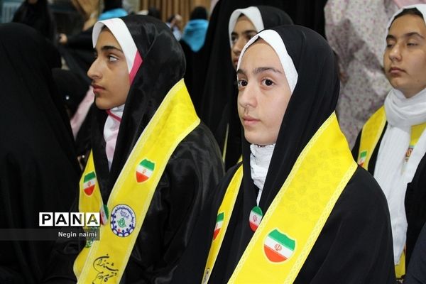 حضور پرشور دانش‌آموزان زیارت‌‌اولی استان کرمانشاه در اردوگاه ثامن‌الحجج مشهد