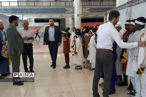 بازدید وزیر آموزش و پرورش از غرفههای آموزش و پرورش فارس در نمایشگاه الفتا