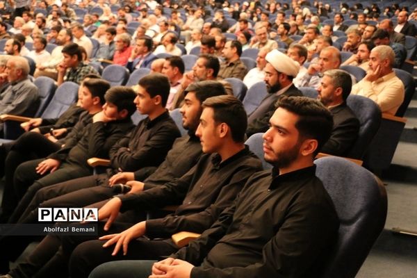 مرلسم گرامیداشت دانش‌آموز شهید «حسین مالکی نژاد» شهید شاخص کشور