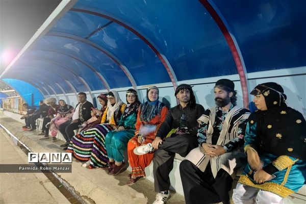 آیین افتتاحیه مسابقات ورزشی بانوان فرهنگی کشور در شیراز