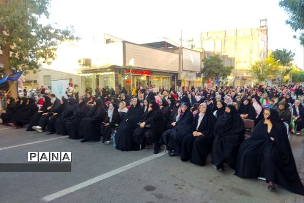 همایش مردمی مدافعان حریم خانواده در میانه