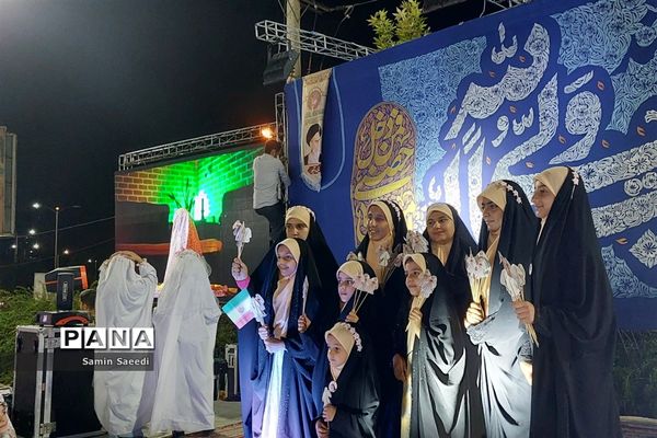 جشن بزرگ فرشته‌ها به مناسبت روز حجاب و عفاف در شیراز