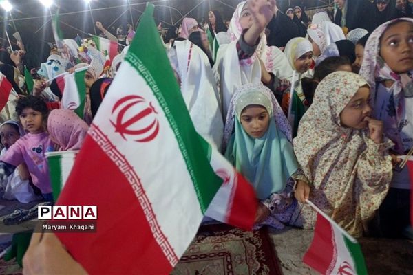 جشن بزرگ فرشته‌ها به مناسبت روز حجاب و عفاف در شیراز