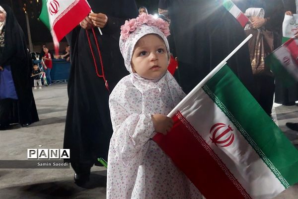 جشن بزرگ فرشته‌ها به مناسبت روز حجاب و عفاف در شیراز