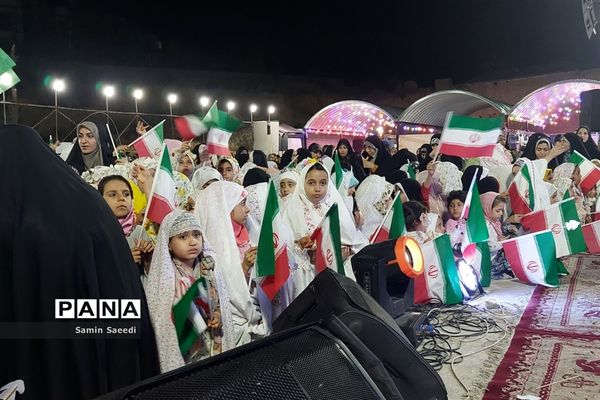 جشن بزرگ فرشته‌ها به مناسبت روز حجاب و عفاف در شیراز