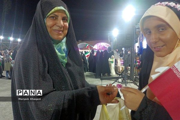 جشن بزرگ فرشته‌ها به مناسبت روز حجاب و عفاف در شیراز