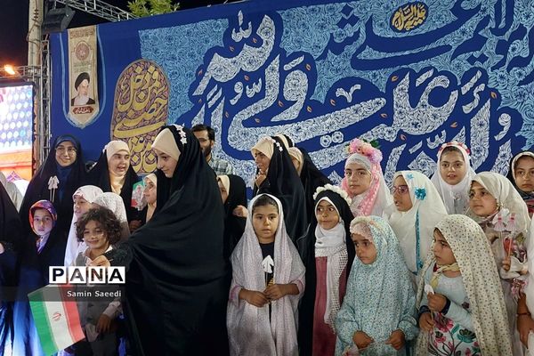 جشن بزرگ فرشته‌ها به مناسبت روز حجاب و عفاف در شیراز