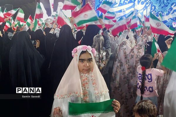 جشن بزرگ فرشته‌ها به مناسبت روز حجاب و عفاف در شیراز