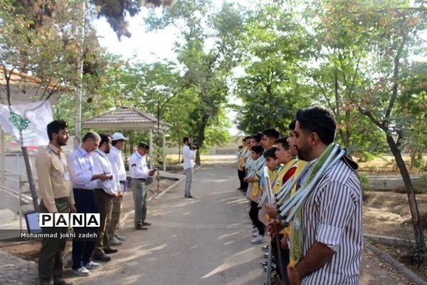 ارزیابی و نظارت بر چادرها و محل اسکان دانش‌آموزان یاور‌مربی شهرستان‌های استان تهران