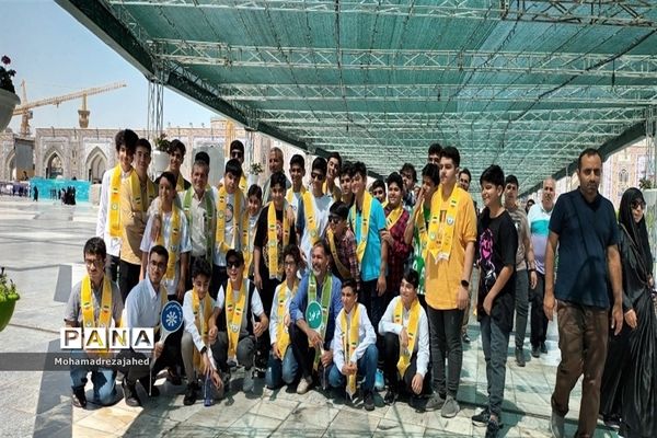 اعزام ۵۵ ‌دانش‌آموز دبیرستان تمام تشکیلاتی شیخ انصاری دزفول به اردوی زیارتی، تربیتی و سیاحتی مشهد مقدس