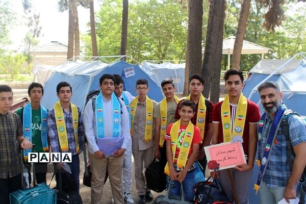 مراسم افتتاحیه دوره دوم اردوی یاورمربیان سازمان دانش‌آموزی شهرستان‌های استان تهران