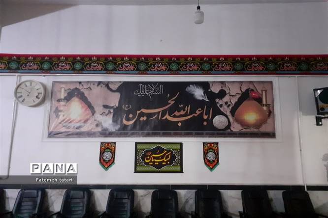 سیاهپوش شدن مساجد شهرستان بام و صفیآباد