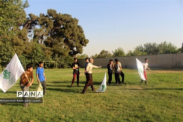 برگزاری مسابقه سه‌گانه اردوی یاور‌مربیان پیشتاز شهرستان‌های استان تهران