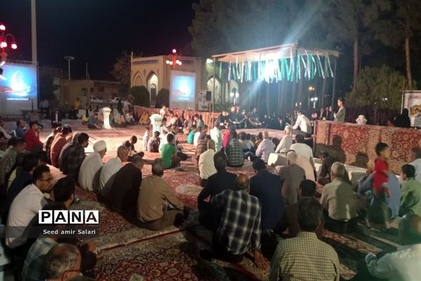 اختتامیه چهل‌و‌دومین انجمن قرآنی چهل شب با چهل شهید در کاشمر