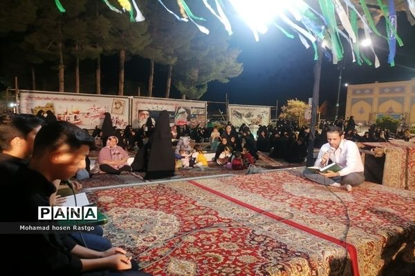 اختتامیه چهل‌و‌دومین انجمن قرآنی چهل شب با چهل شهید در کاشمر