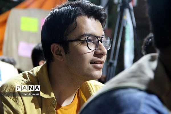 مراسم جُنگ شادی در اردوی یاورمربیان عضو سازمان دانش‌آموزی شهرستانهای استان تهران