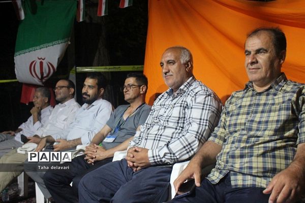 مراسم جُنگ شادی در اردوی یاورمربیان عضو سازمان دانش‌آموزی شهرستانهای استان تهران