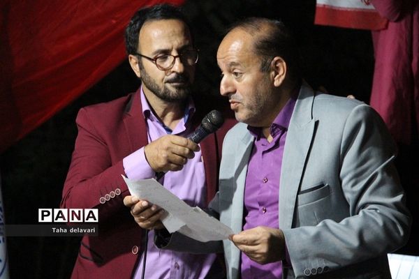 مراسم جُنگ شادی در اردوی یاورمربیان عضو سازمان دانش‌آموزی شهرستانهای استان تهران
