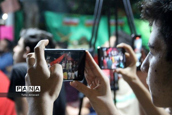 مراسم جُنگ شادی در اردوی یاورمربیان عضو سازمان دانش‌آموزی شهرستانهای استان تهران