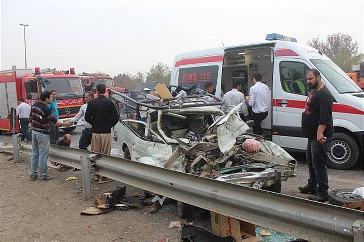 حادثه رانندگی در جاده آمل-بابل هفت زخمی برجا گذاشت