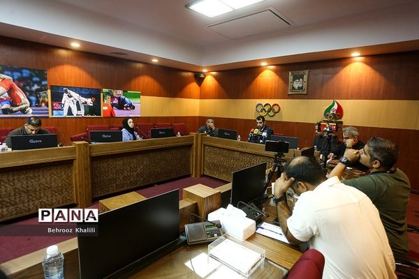 نشست خبری رئیس فدراسیون بسکتبال
