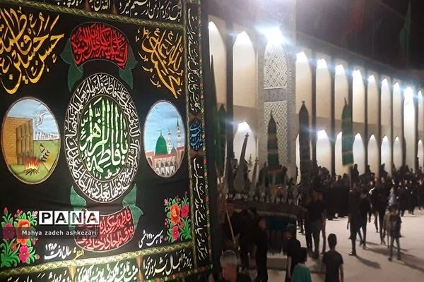 عزاداری کاروان منادیان محرم شهرستان اشکذر به‌مناسبت ماه محرم