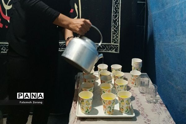 هیات دانش‌آموزی احلی من العسل ناحیه ۷ مشهد در شب‌های عاشورا