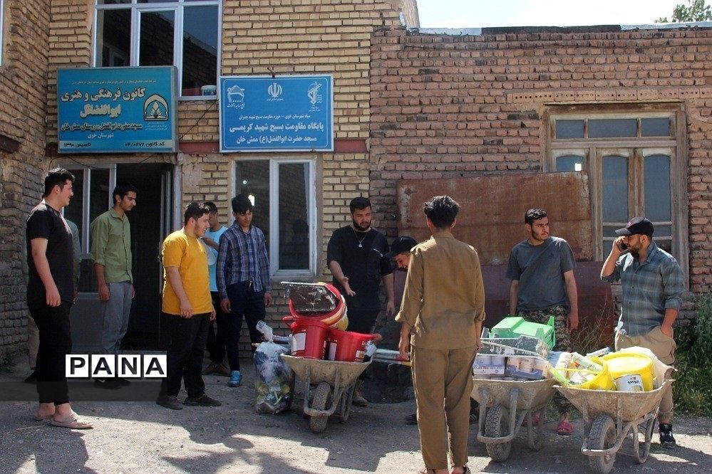 بازسازی مدرسه در روستای ممش‌خان در شهرستان خوی