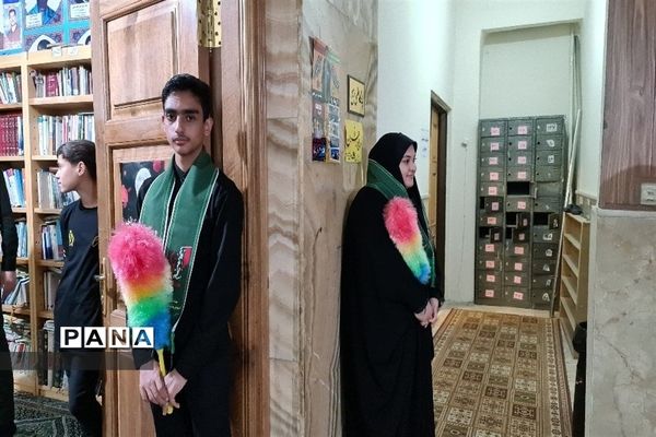 عزاداری هیات دانش‌آموزی ناحیه هفت مشهد