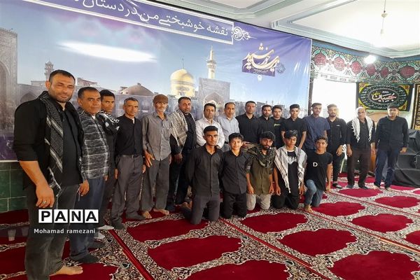 مراسم سنتی  علم گردانی