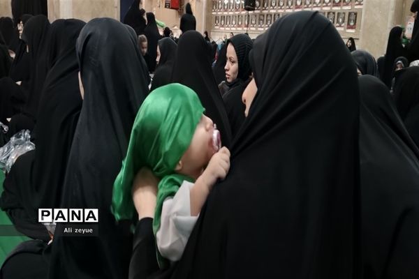 برگزاری مراسم شیر خوارگان حسینی  در مشهد