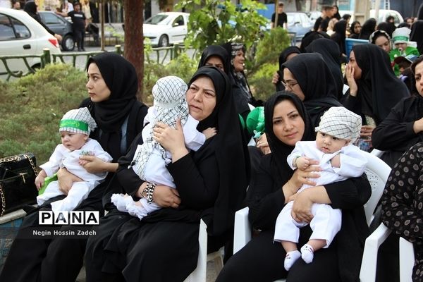 برگزاری همایش شیرخوارگان حسینی در شهرستان‌ اسلامشهر