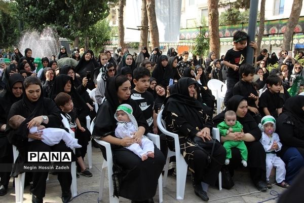 برگزاری همایش شیرخوارگان حسینی در شهرستان‌ اسلامشهر