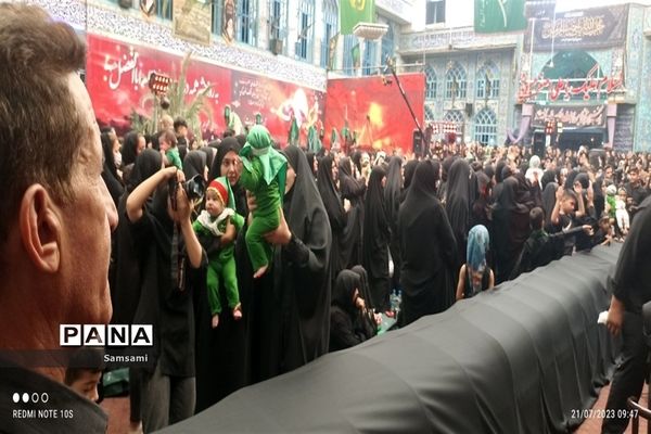 برگزاری همایش شیرخوارگان حسینی در شهرضای اصفهان