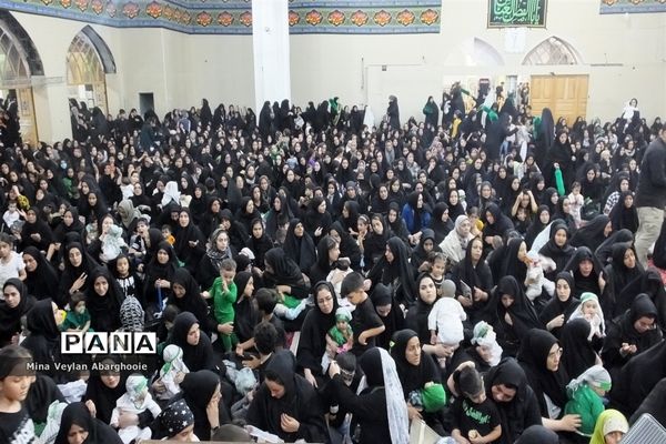 همایش شیرخوارگان حسینی در حرم مطهر حضرت جعفر بن موسی الکاظم شهرستان پیشوا