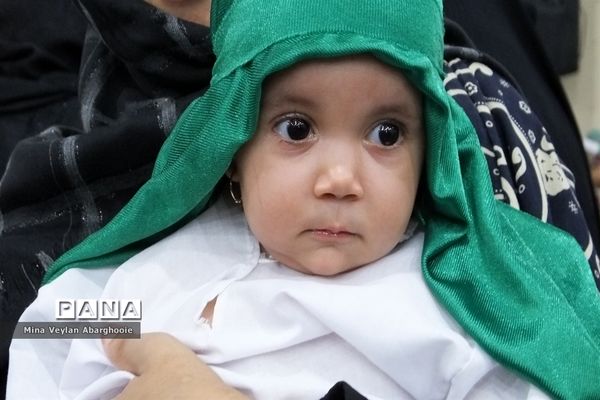 همایش شیرخوارگان حسینی در حرم مطهر حضرت جعفر بن موسی الکاظم شهرستان پیشوا