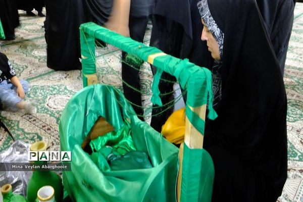 همایش شیرخوارگان حسینی در حرم مطهر حضرت جعفر بن موسی الکاظم شهرستان پیشوا