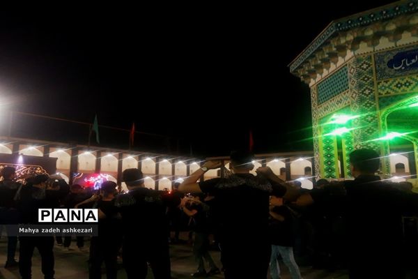عزاداری دهه اول محرم در حسینیه سفید اشکذر