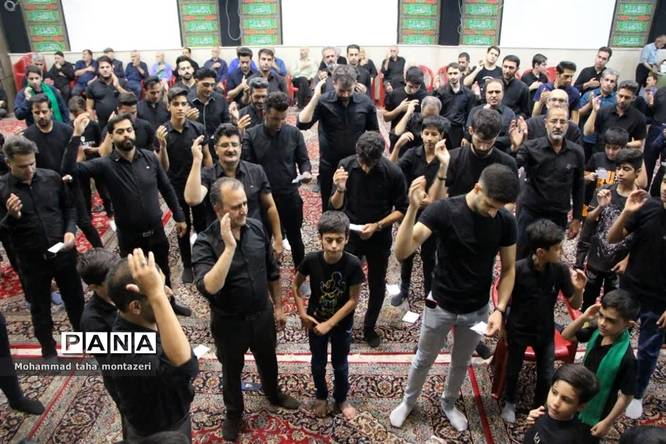 مراسم عزاداری دهه اول محرم درهیات بیت العباس تکیه هدشیهای یزد