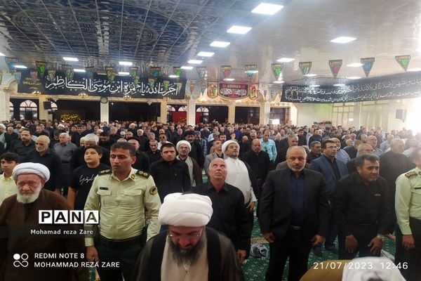 برگزاری نماز جمعه کاشمر