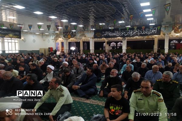 برگزاری نماز جمعه کاشمر