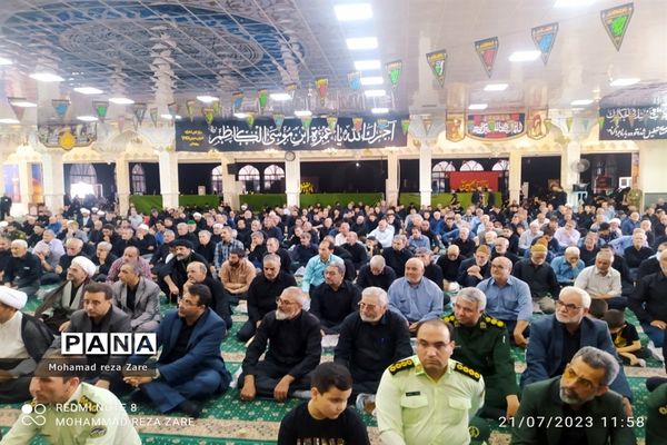 برگزاری نماز جمعه کاشمر