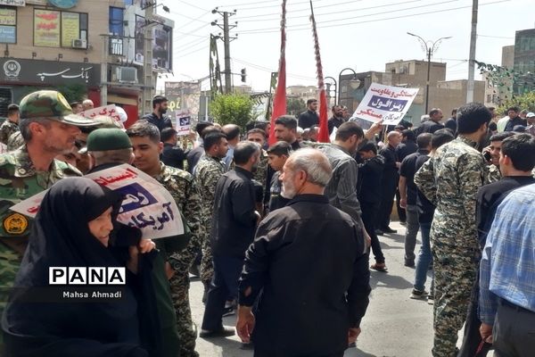 اعلام انزجار مردم نمازگزار و انقلابی رباط‌کریم از هتاکان به قرآن کریم