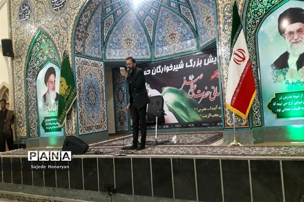 اجتماع شیرخوارگان حسینی در آرامگاه شهید مدرس (ره) کاشمر